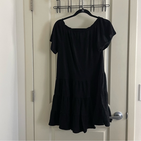 Max Studio black babydoll dress - Picture 5 of 9